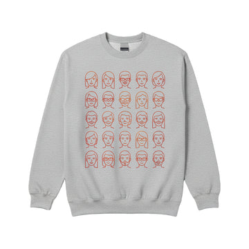 Harry Potter Line Heads Crewneck Sweater ? Usalast