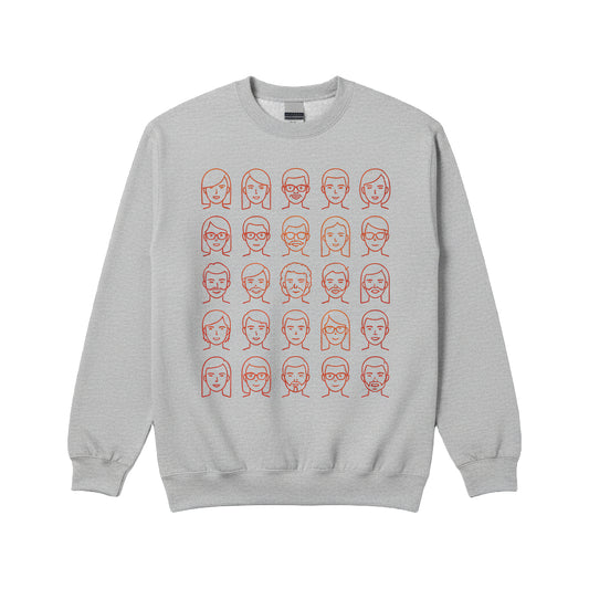 Harry Potter Line Heads Crewneck Sweater ? Usalast