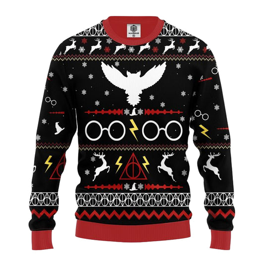 Harry Potter Owl Ugly Christmas Sweater Amazing Gift Idea Thanksgiving Gift ? Usalast