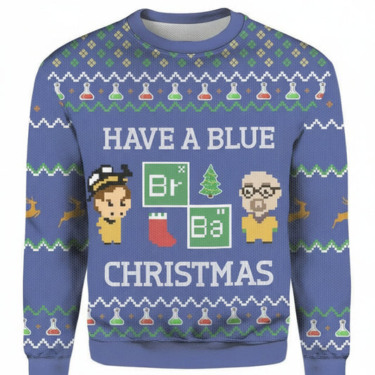 Have a Blue Christmas 3D Sweater ? Usalast