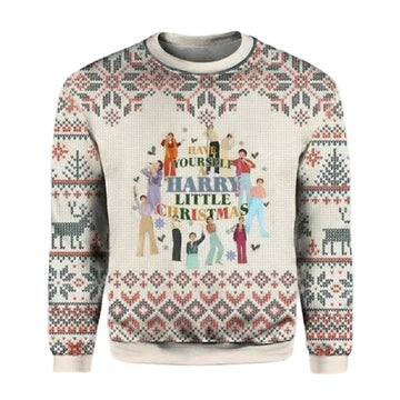 Have Yourself A Harrys House Little Harrys Fine Harry 3d Ugly Christmas Sweater ? Usalast
