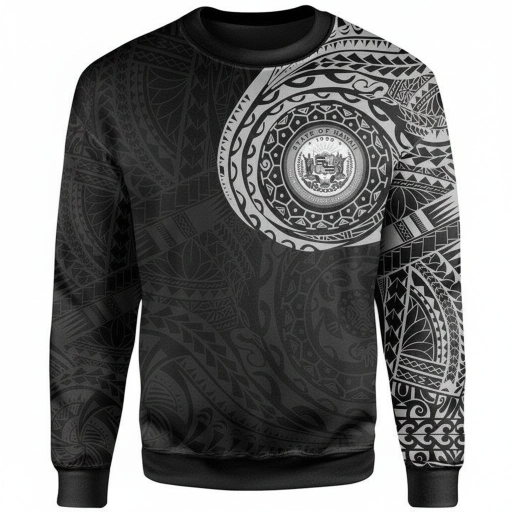 Hawaii In My Heart Tattoo Style Sweater Special Knitted Long-Sleeved Sweater A7 ? Usalast