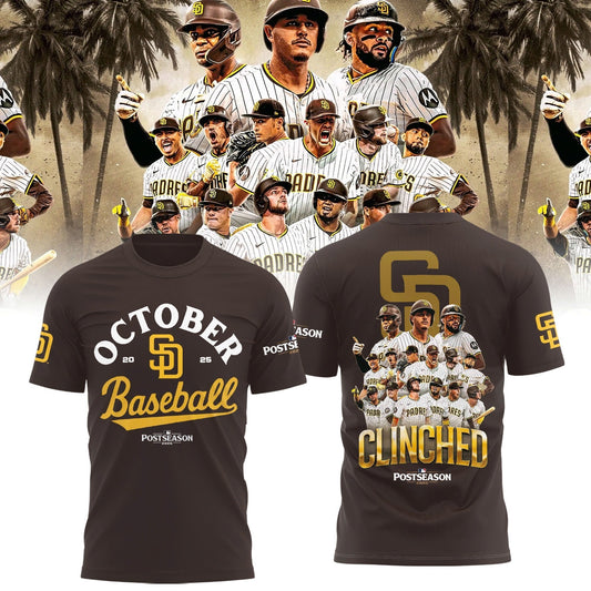 San Diego Padres October 2025 Postseason Shirt | BF88 Moonbestprint