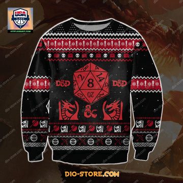 Hot Dungeons Dragons Christmas Sweater ? Usalast