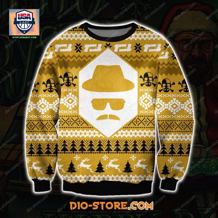 Hot Heisenberg Breaking Bad Christmas Sweater ? Usalast