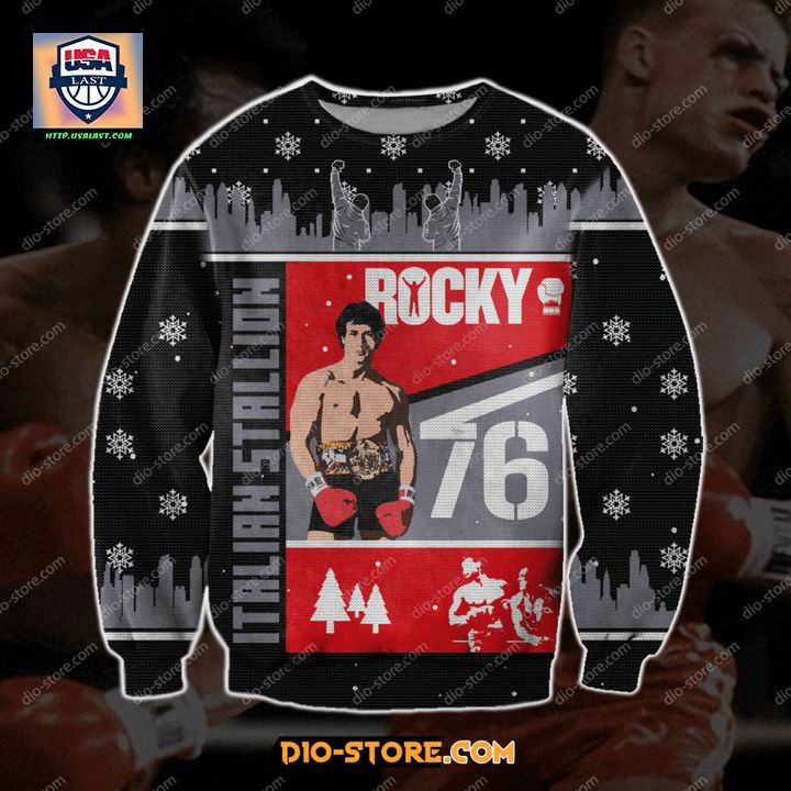 Hot Rocky Balboa Christmas Sweater ? Usalast