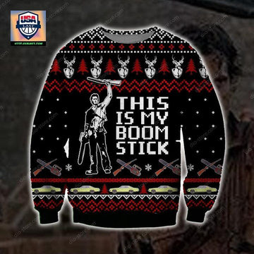 Hot This Is My Boomstick Printed Sweater ? Usalast