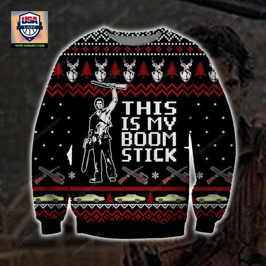 Hot This Is My Boomstick Printed Sweater ? Usalast