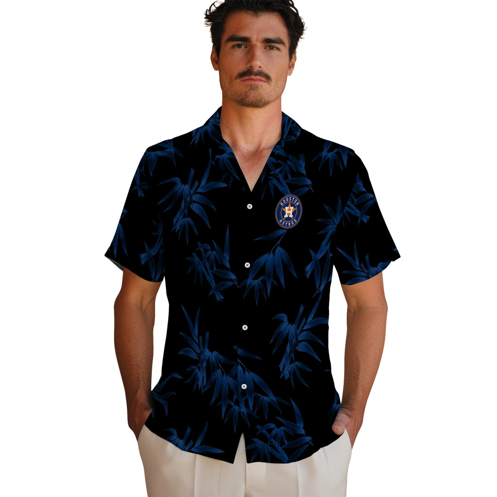 Houston Astros Hawaiian Shirt - Bamboo Branches | Moonbestprint