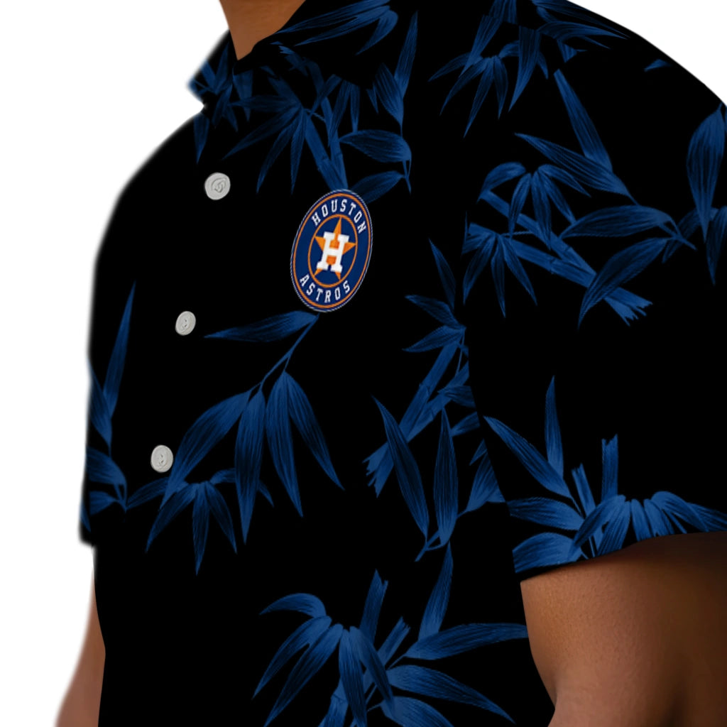 Houston Astros Hawaiian Shirt - Bamboo Branches | Moonbestprint
