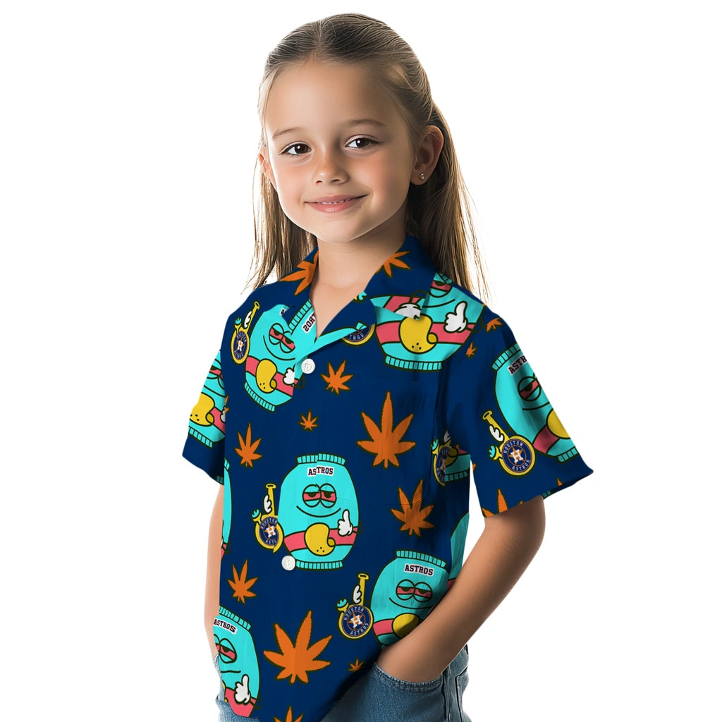 Houston Astros Hawaiian Shirt - Chill Vibe | Moonbestprint