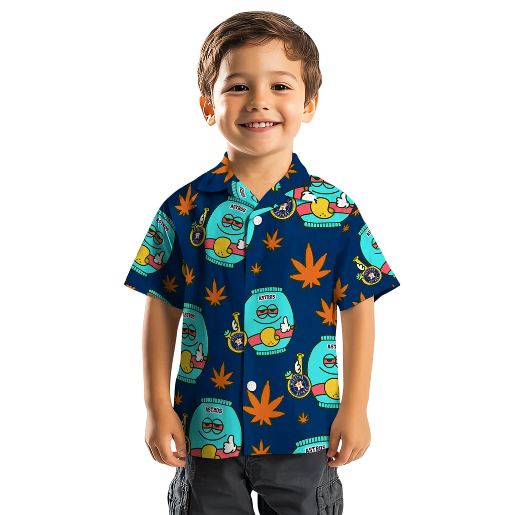 Houston Astros Hawaiian Shirt - Chill Vibe | Moonbestprint