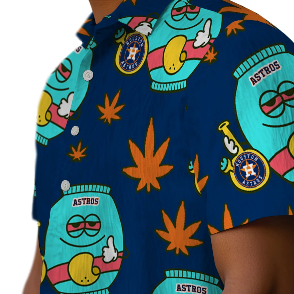 Houston Astros Hawaiian Shirt - Chill Vibe | Moonbestprint