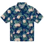Houston Astros Hawaiian Shirt - Flamingo and Hibiscus | Moonbestprint