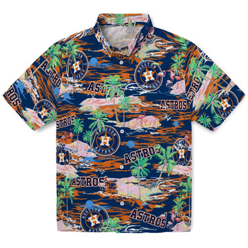 Houston Astros Flamingo Retreat 2026 Hawaiian Shirt – Moonbestprint
