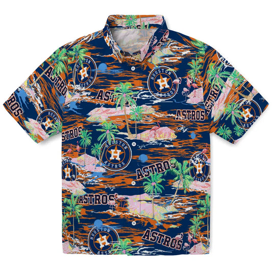 Houston Astros Flamingo Retreat 2026 Hawaiian Shirt – Moonbestprint