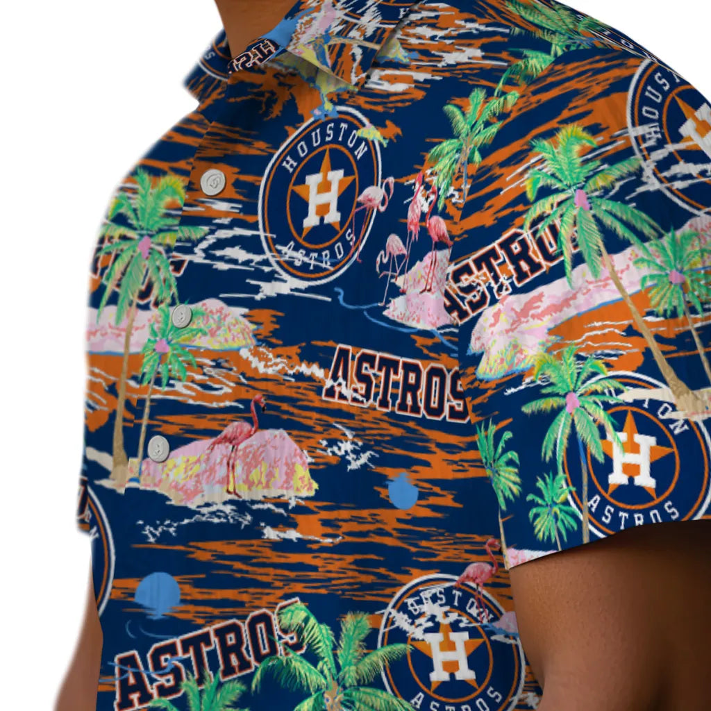 Houston Astros Flamingo Retreat 2026 Hawaiian Shirt – Moonbestprint