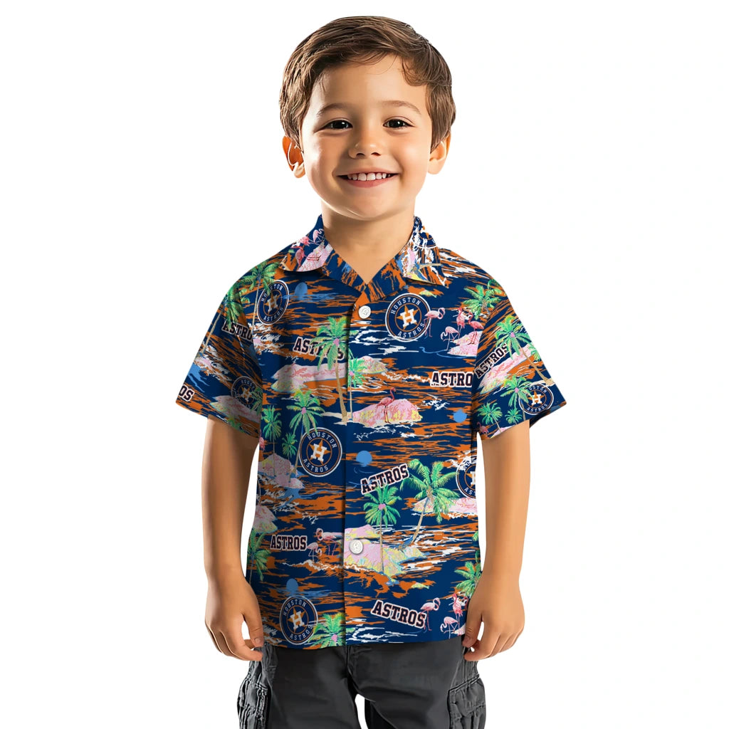 Houston Astros Hawaiian Shirt - Hawaii Island | Moonbestprint