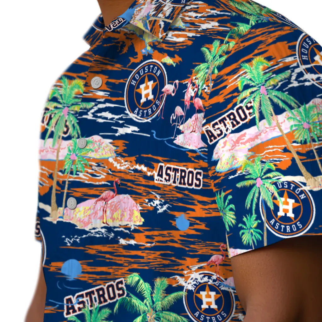 Houston Astros Hawaiian Shirt - Hawaii Island | Moonbestprint