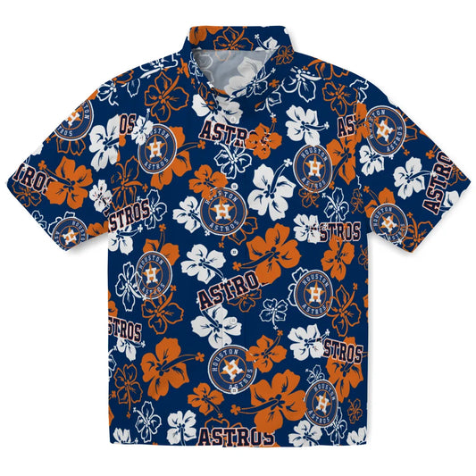 Houston Astros Hibiscus Bloom Hawaiian Shirt – Moonbestprint