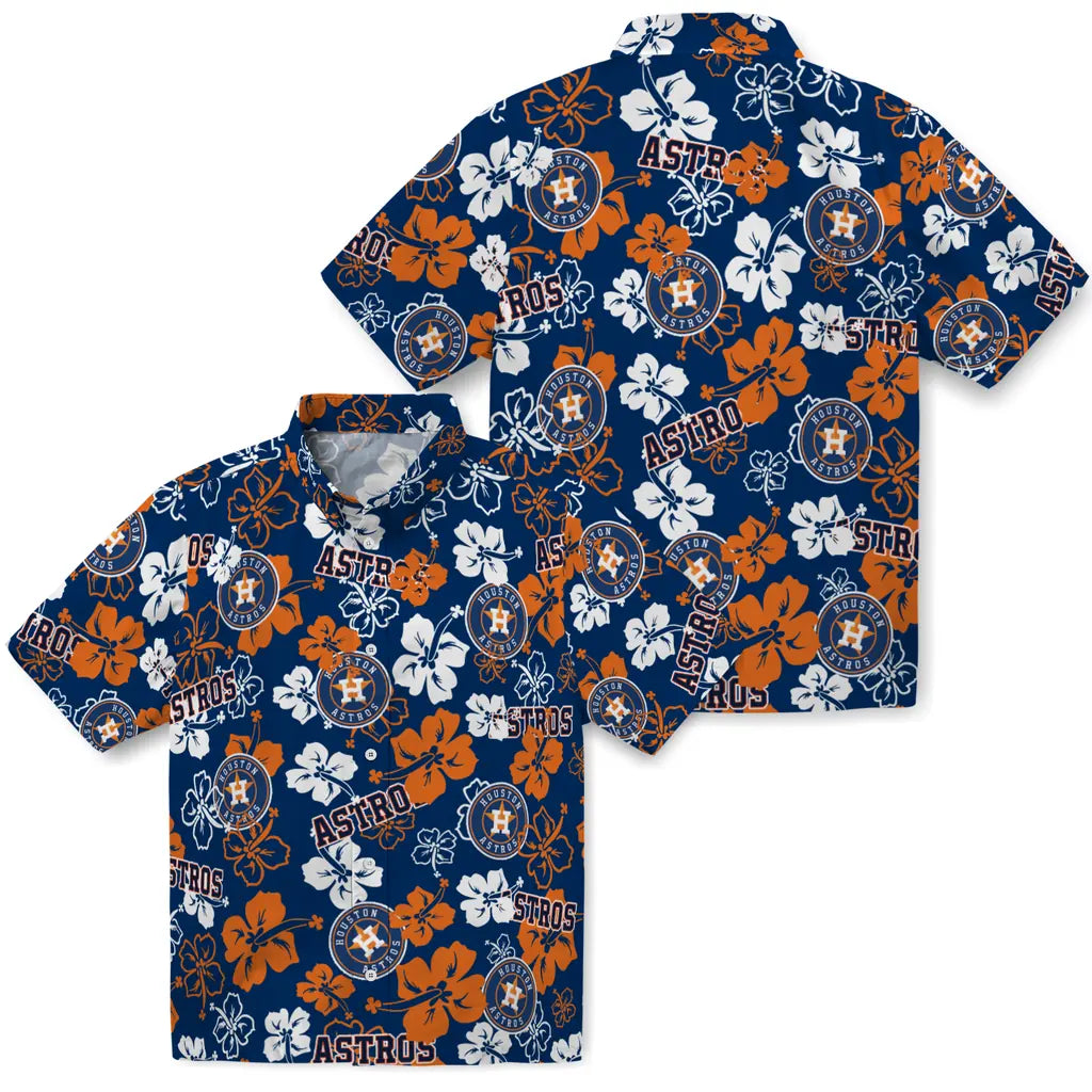 Houston Astros Hibiscus Bloom Hawaiian Shirt – Moonbestprint
