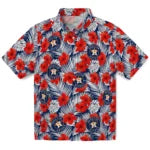 Houston Astros Hawaiian Shirt - Hibiscus Fiesta | Moonbestprint