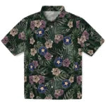 Houston Astros Hawaiian Shirt - Hibiscus Leaves Pattern | Moonbestprint