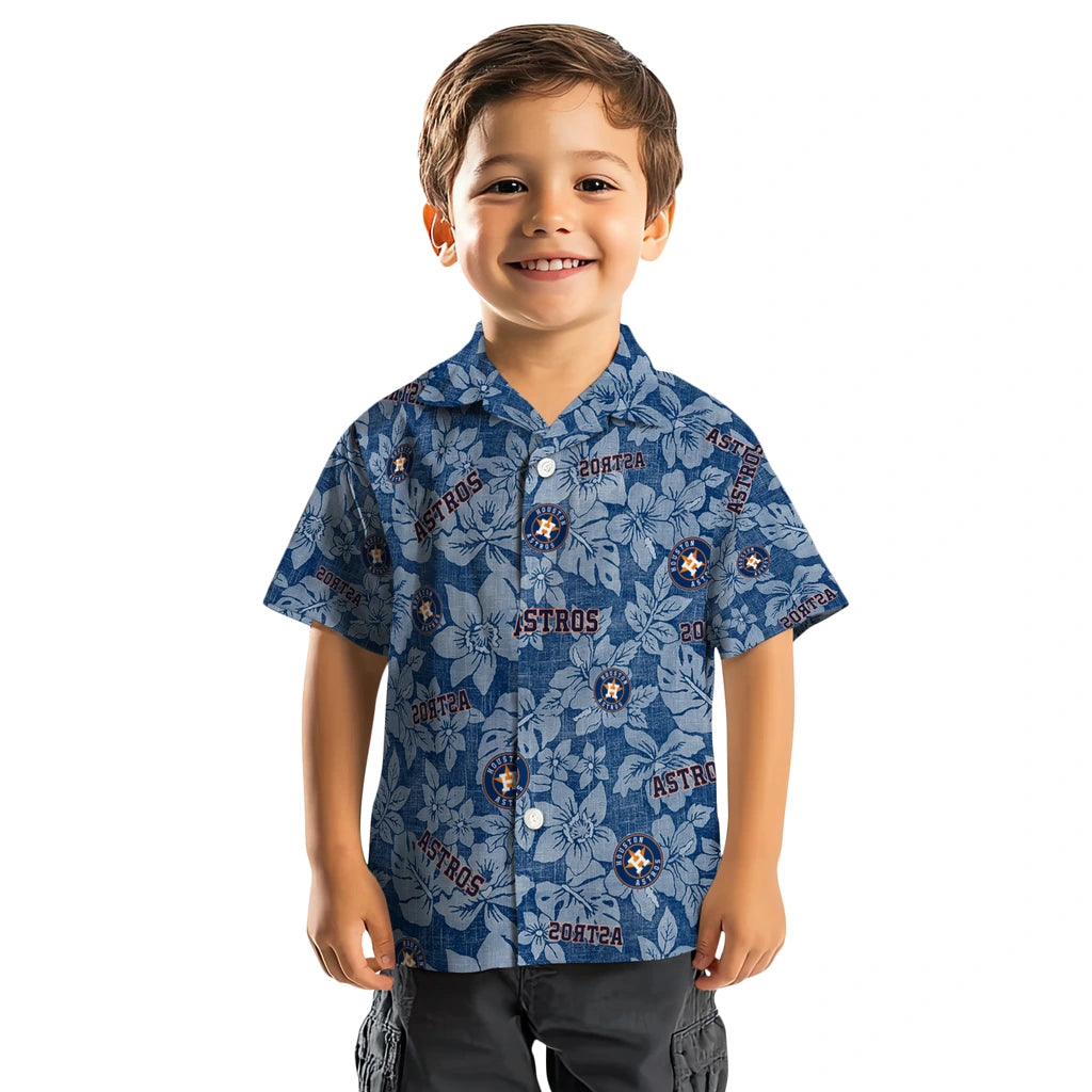 Houston Astros Hawaiian Shirt - Hibiscus Oasis | Moonbestprint