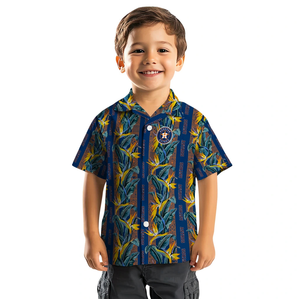 Houston Astros Hawaiian Shirt - Paradise Vines | Moonbestprint