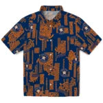 Houston Astros Hawaiian Shirt - Turtle Lines | Moonbestprint