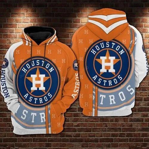 Houston Astros MLB 3D MLB All Over Print Hoodie -Moonbestprint