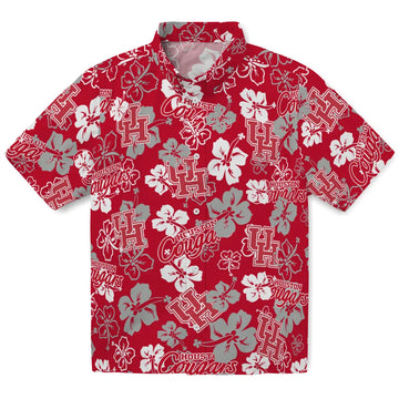 Houston Cougars Hibiscus Bloom Hawaiian Shirt – Moonbestprint