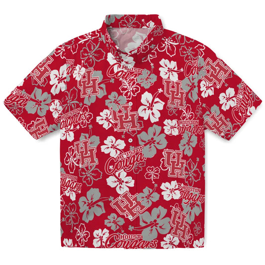 Houston Cougars Hibiscus Bloom Hawaiian Shirt – Moonbestprint