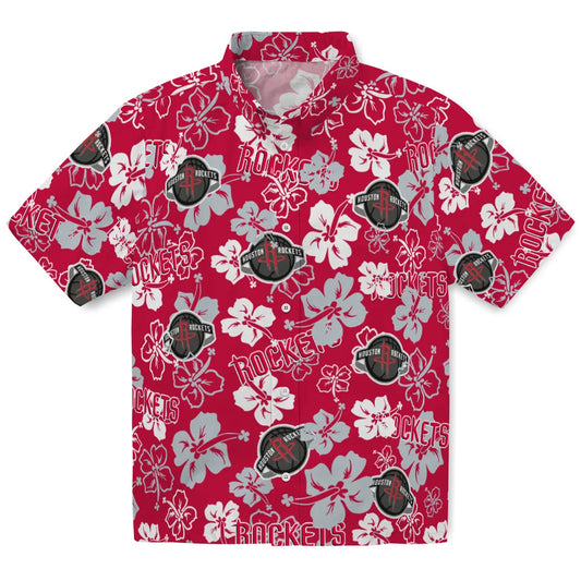Houston Rockets Hibiscus Bloom Hawaiian Shirt – Moonbestprint