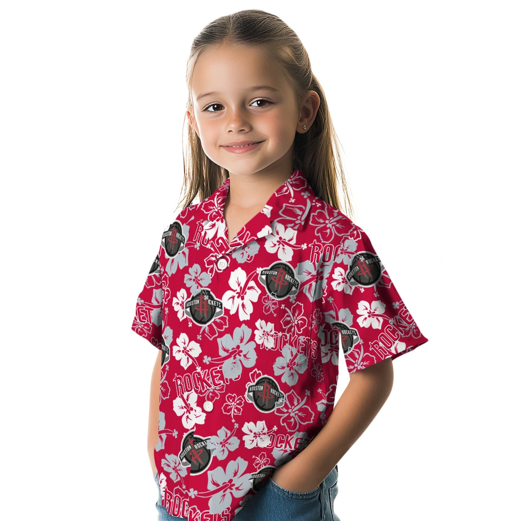 Houston Rockets Hibiscus Bloom Hawaiian Shirt – Moonbestprint