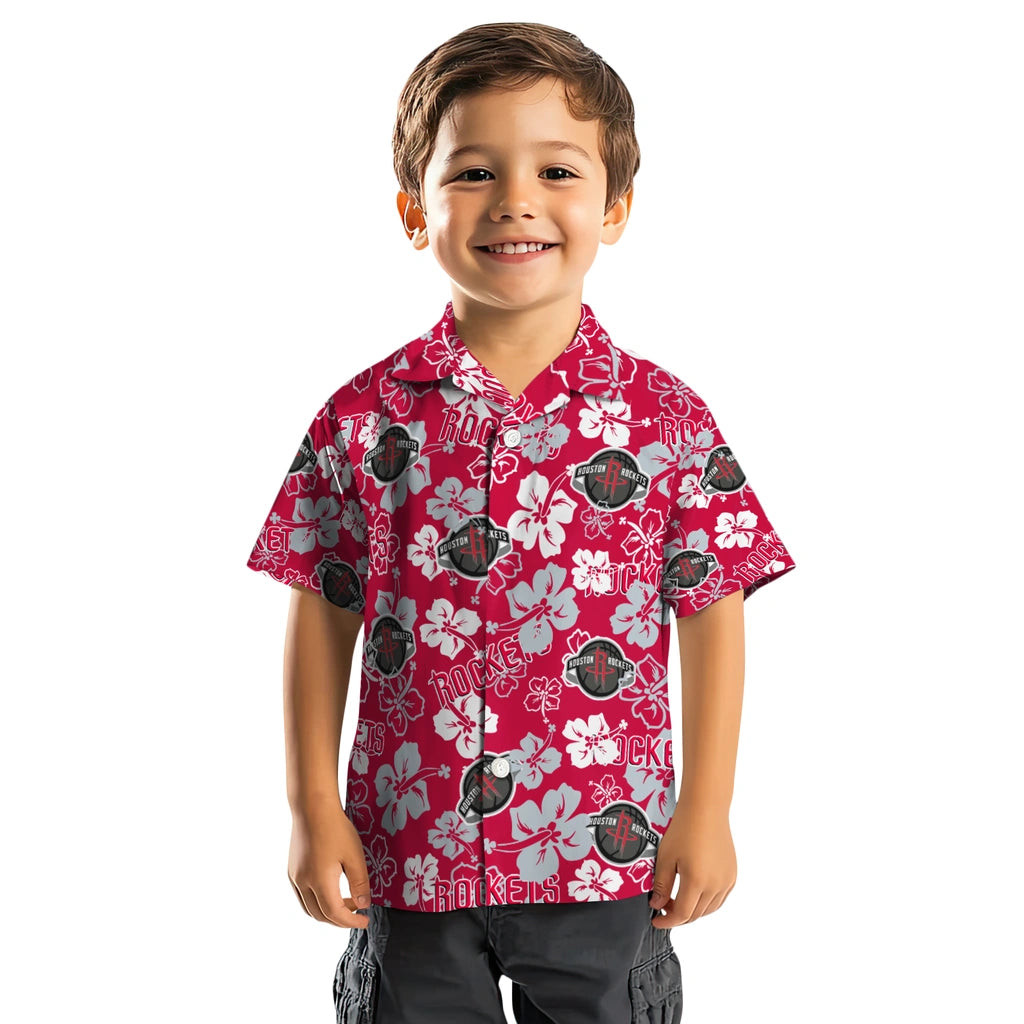 Houston Rockets Hibiscus Bloom Hawaiian Shirt – Moonbestprint