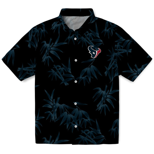 Houston Texans Hawaiian Shirt - Bamboo Branches | Moonbestprint