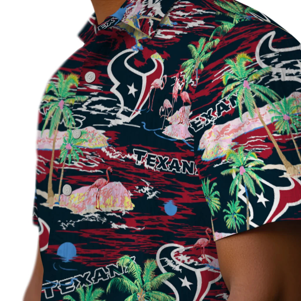 Houston Texans Flamingo Retreat 2026 Hawaiian Shirt – Moonbestprint