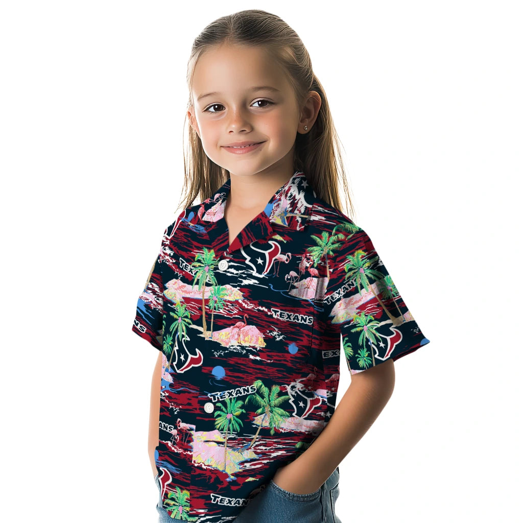 Houston Texans Hawaiian Shirt - Hawaii Island | Moonbestprint