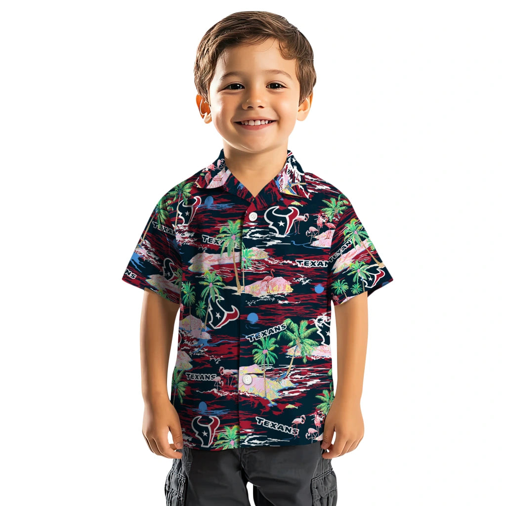 Houston Texans Hawaiian Shirt - Hawaii Island | Moonbestprint