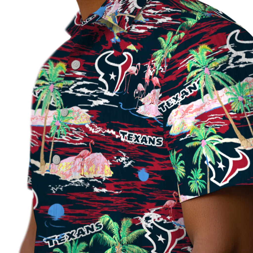 Houston Texans Hawaiian Shirt - Hawaii Island | Moonbestprint