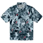 Houston Texans Hawaiian Shirt - Hibiscus Arrangement | Moonbestprint