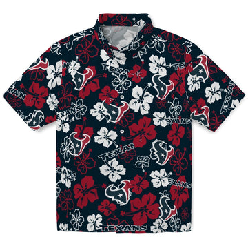 Houston Texans Hibiscus Bloom Hawaiian Shirt – Moonbestprint