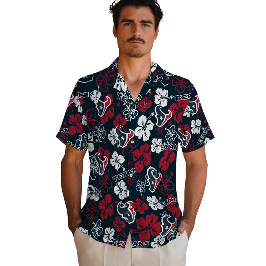 Houston Texans Hibiscus Bloom Hawaiian Shirt – Moonbestprint