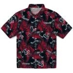 Houston Texans Hawaiian Shirt - Hibiscus Exotic | Moonbestprint