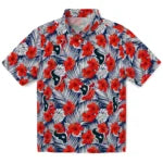 Houston Texans Hawaiian Shirt - Hibiscus Fiesta | Moonbestprint