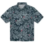 Houston Texans Hawaiian Shirt - Hibiscus Oasis | Moonbestprint