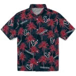 Houston Texans Hawaiian Shirt - Palm Tree Motif | Moonbestprint