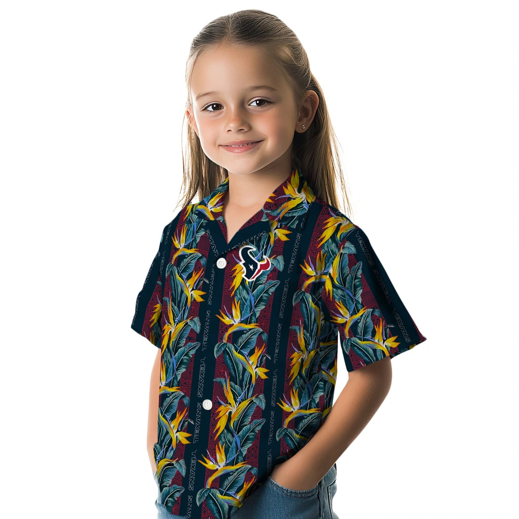 Houston Texans Hawaiian Shirt - Paradise Vines | Moonbestprint