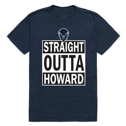 Howard University Bison NCAA Straight Outta T-Shirt